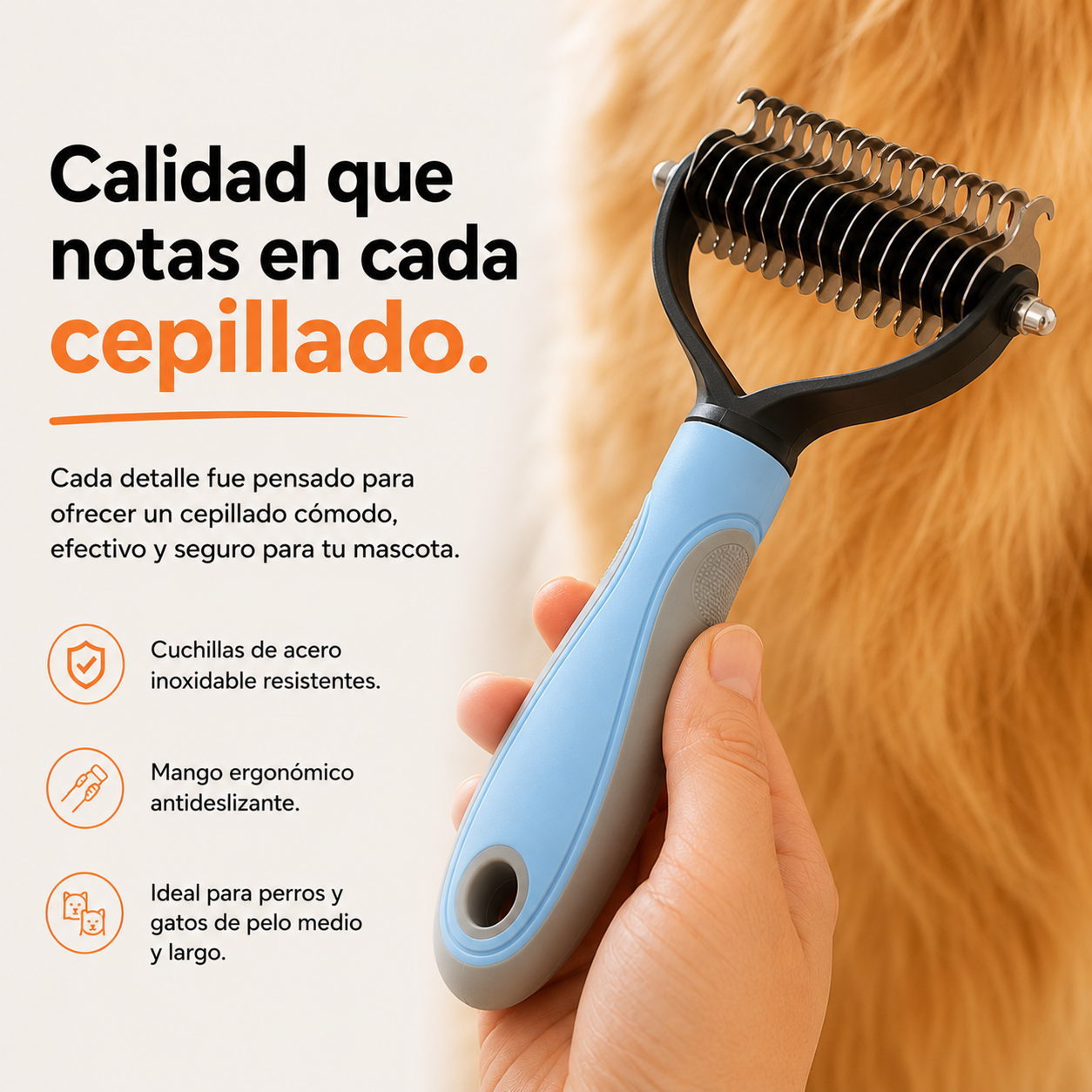PawCare™ | Menos pelo, más momentos.