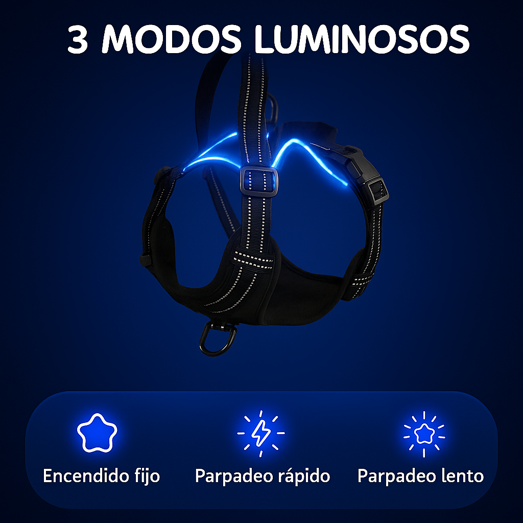 Arnés LED NightVision✨