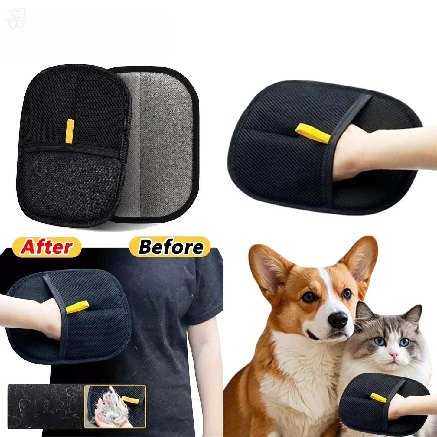 Guantes Reutilizables Removedores de Pelo para Mascotas 🐾