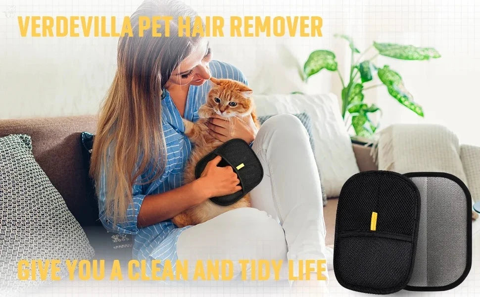 Guantes Reutilizables Removedores de Pelo para Mascotas 🐾