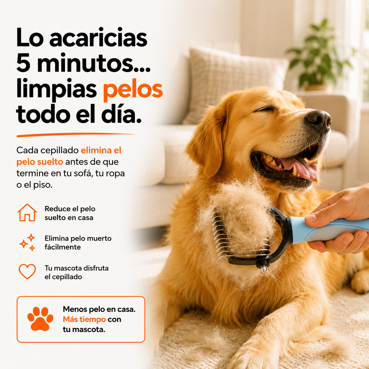 PawCare™ | Menos pelo, más momentos.